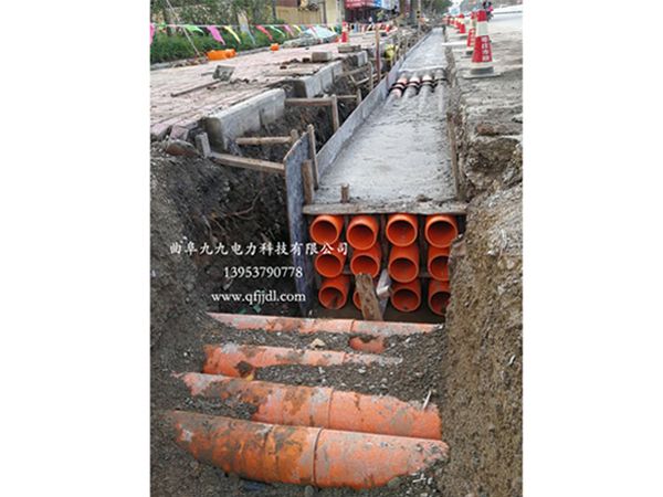 MPP管實(shí)地鋪設(shè)案例